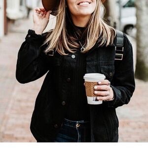 Able The Jacket denim Minelia Wash black Medium